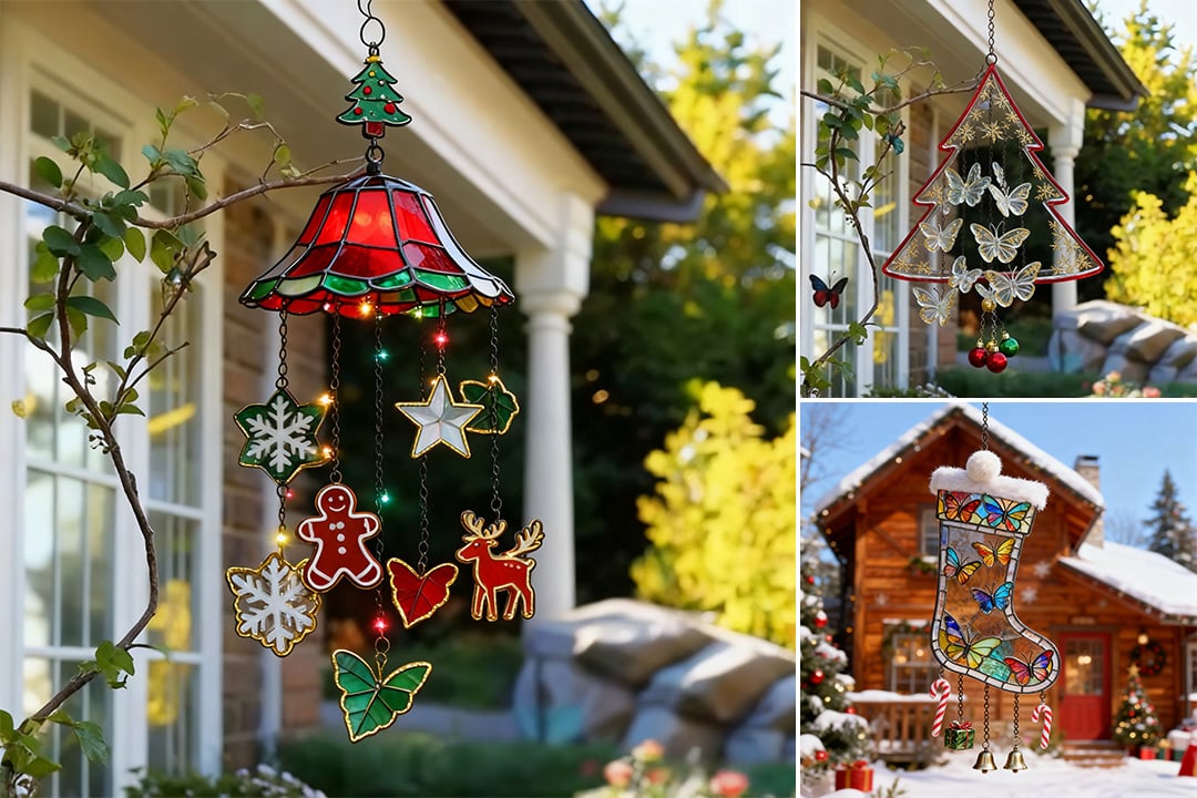 🎄Acrylic Christmas Hanging Ornament Light🙌