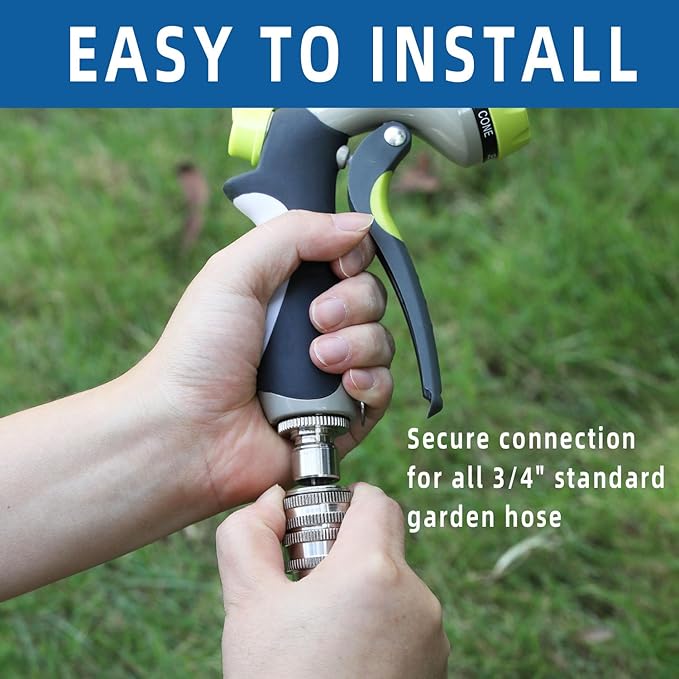 ⚡BUY 2 GET 1 FREE 💧Stainless Steel Garden Hose Quick Connect Fittings Set