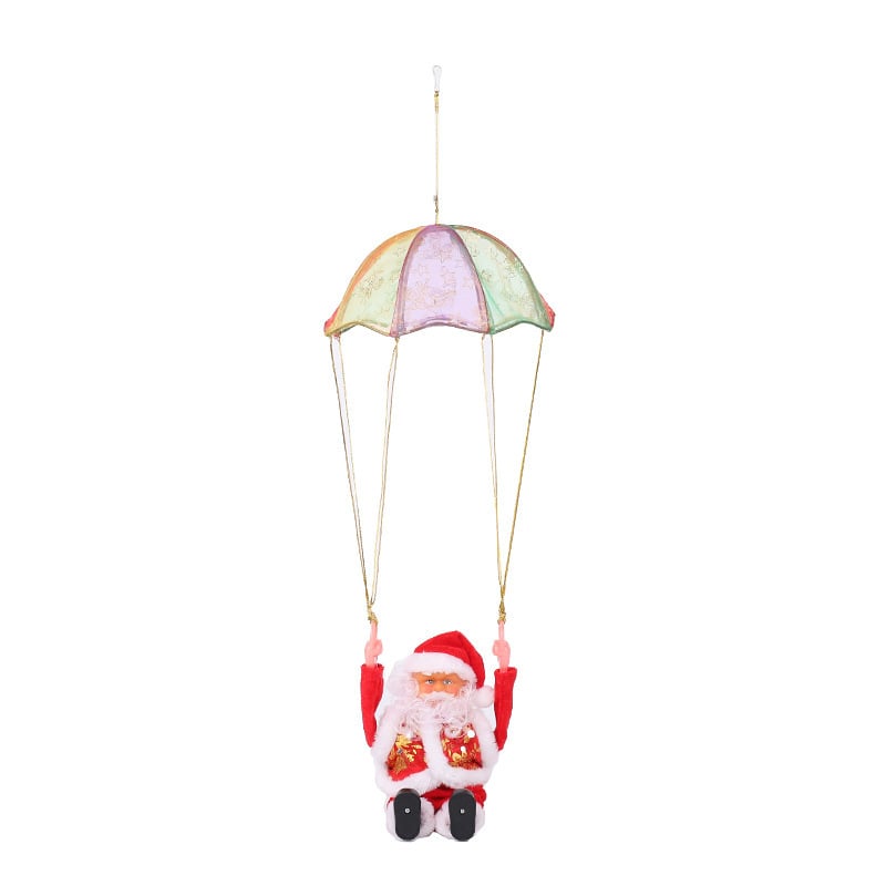 🎄✨ Watch Santa Climb, Fly & Deliver Joy! 🎅🪂