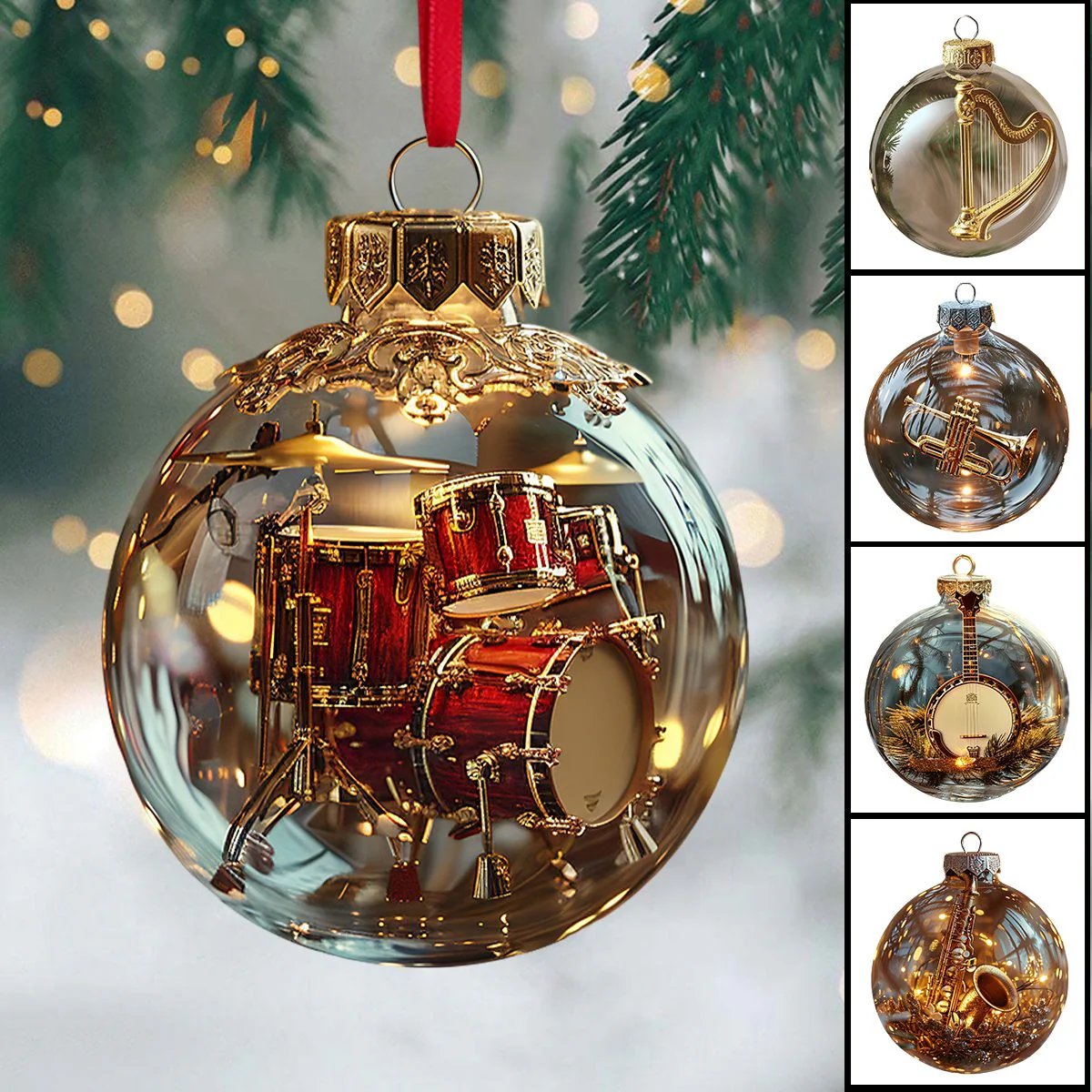 🎶 Christmas-Sale 49% Off – Musical Harmony Ornament 🎄