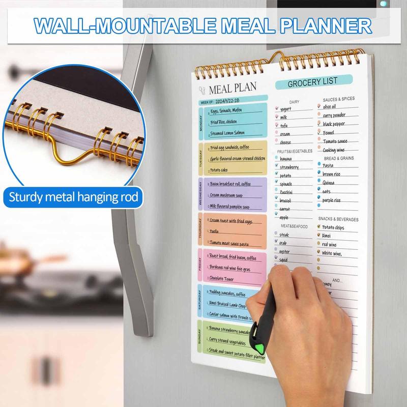 🔥Mom's Gift 49% OFF🎁Weekly Meal Planner Notebook