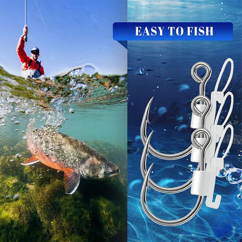 🐟Luminous Live Shrimp Hook Set for Fishing