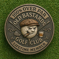 ⛳️ Over Par Old Bastards Golf Coin