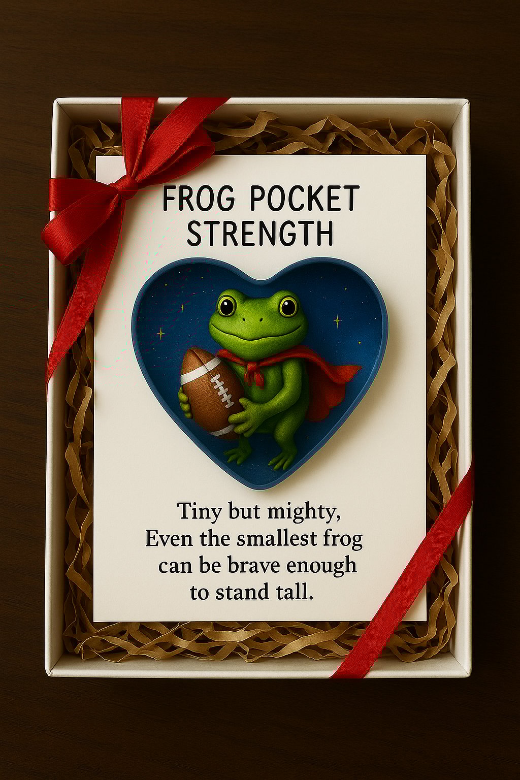 🏈🐸 Frog Pocket Strength – Tiny but Mighty!