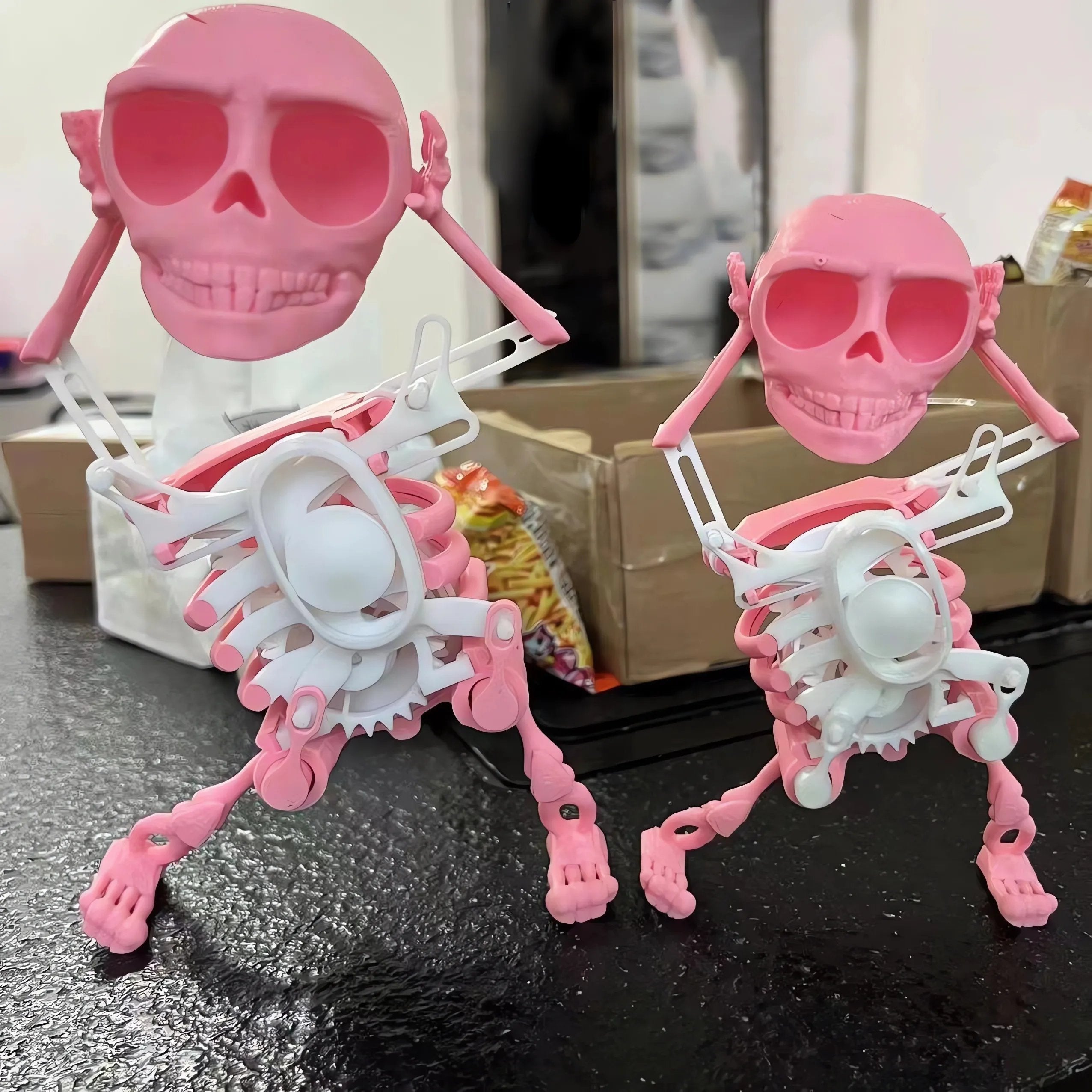 🎄Hot Sale🎁 - Funny Clockwork Toy - Dancing Skeleton Man💀