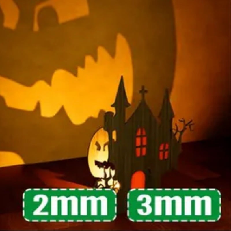 🎃 Pumpkin Face Shadow Candle Holder 👻