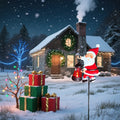 🎄 Christmas Early Bird Sale – Santa Solar Kettle Garden Lights ✨
