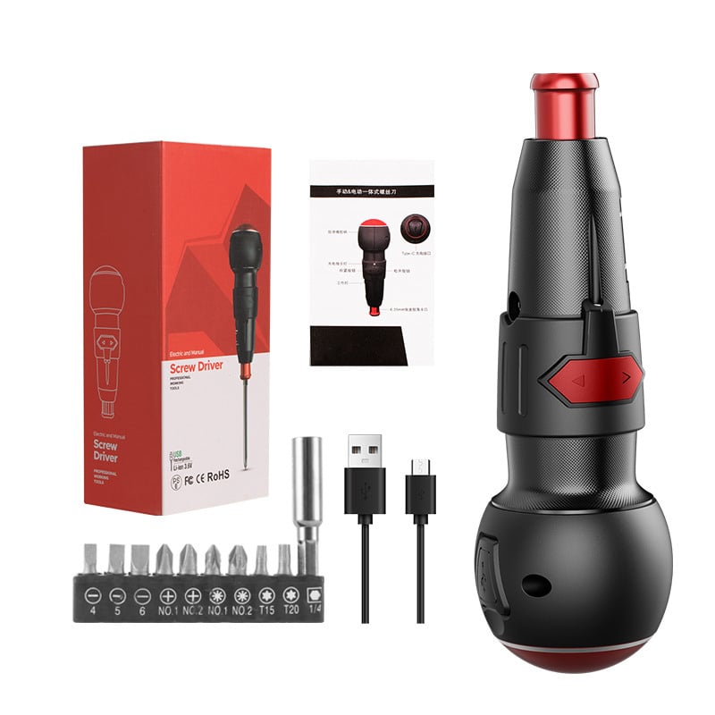 🔧⚡ Electric Screwdriver Kit (USB-Rechargeable)