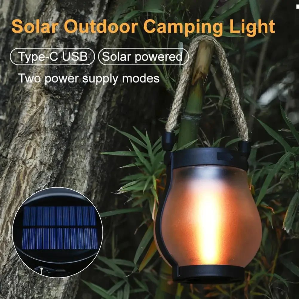 ✨ Solar Flame Lanterns – Magical Dancing Flames for Enchanting Nights ✨