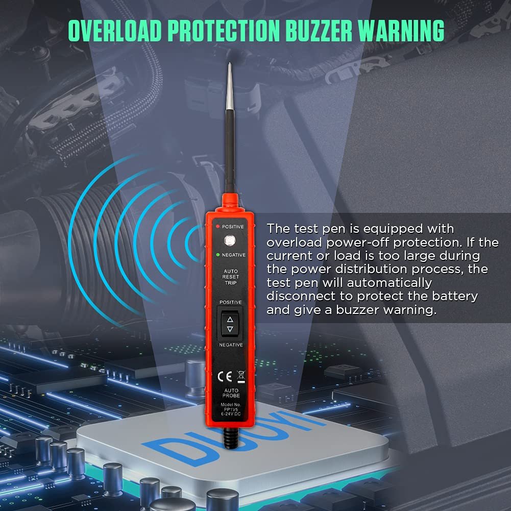 2025 New Arrival🔥-⏰6-24V DC Automotive Electrical System Tester