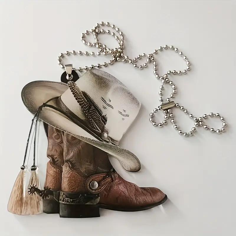 Hat Boot Design Car Pendant