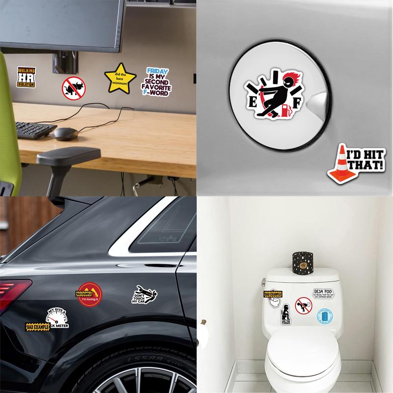 🔥2025 New Arrival 🔥 🎁Phase Three Prank Meme Graffiti Stickers, perfect for bumpers, hard hats, water bottles, etc... (130 pcs)