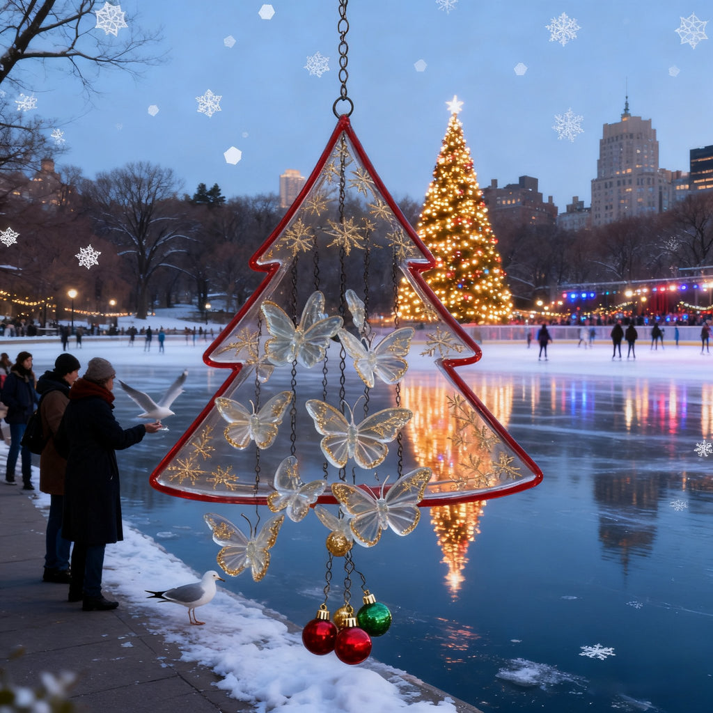 🎄Acrylic Christmas Hanging Ornament Light🙌