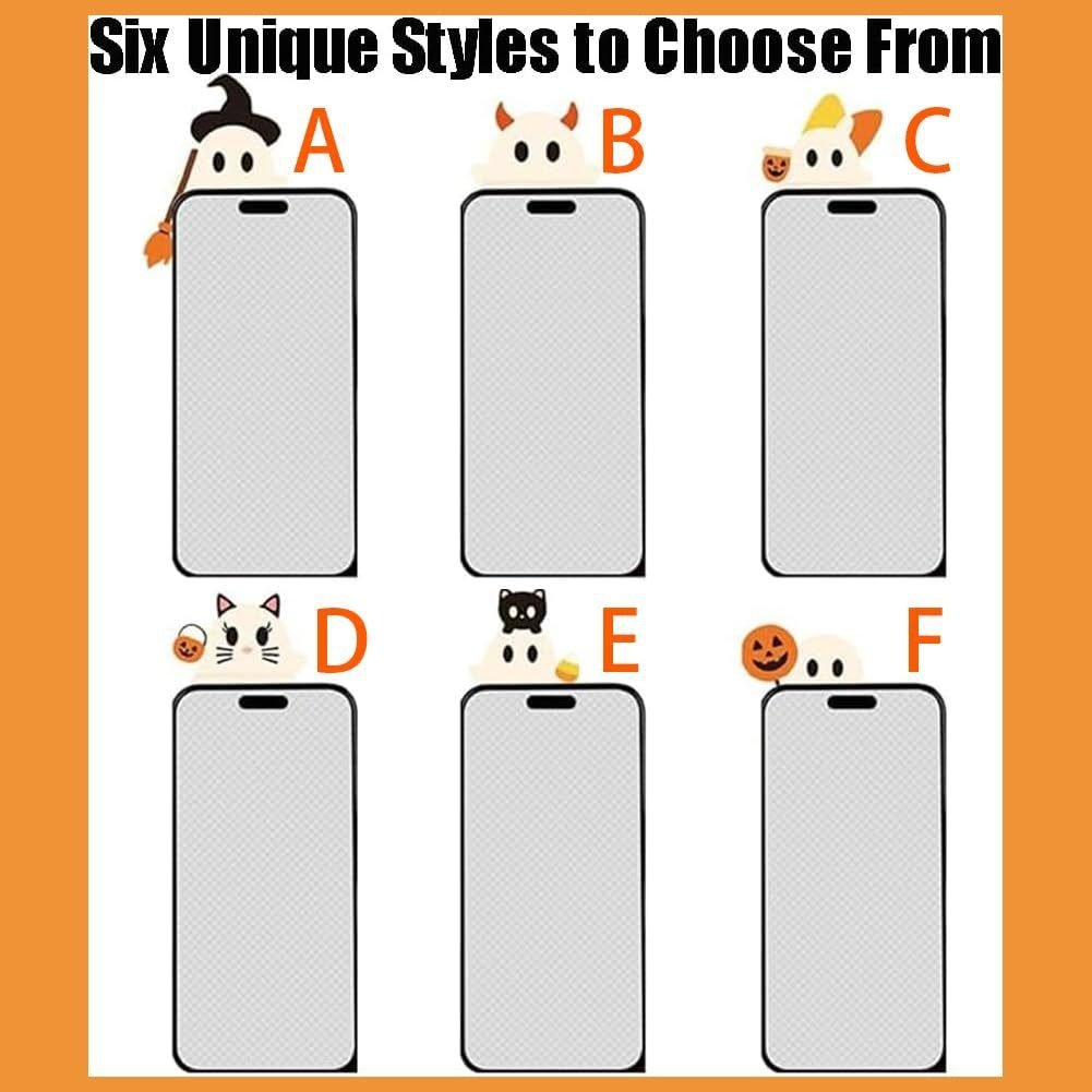 Halloween Pre-sale 49% OFF👻Ghostees Mystery Phone Buddy Cute Halloween Phones Decorations