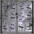 🦇Bats Wall Decor Stickers - Halloween Decoration Stickers for Home Decor (12 Pcs/ Pack)